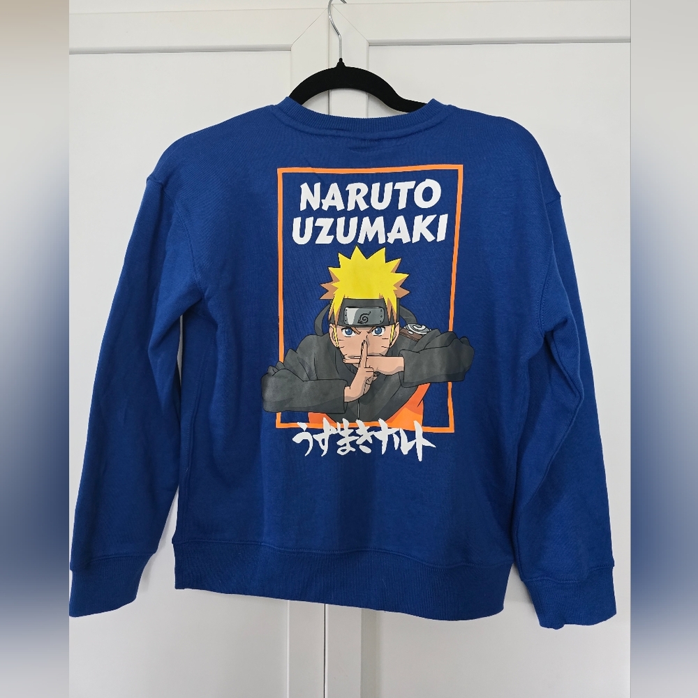 Naruto Uzumaki Blue Sweatershirt